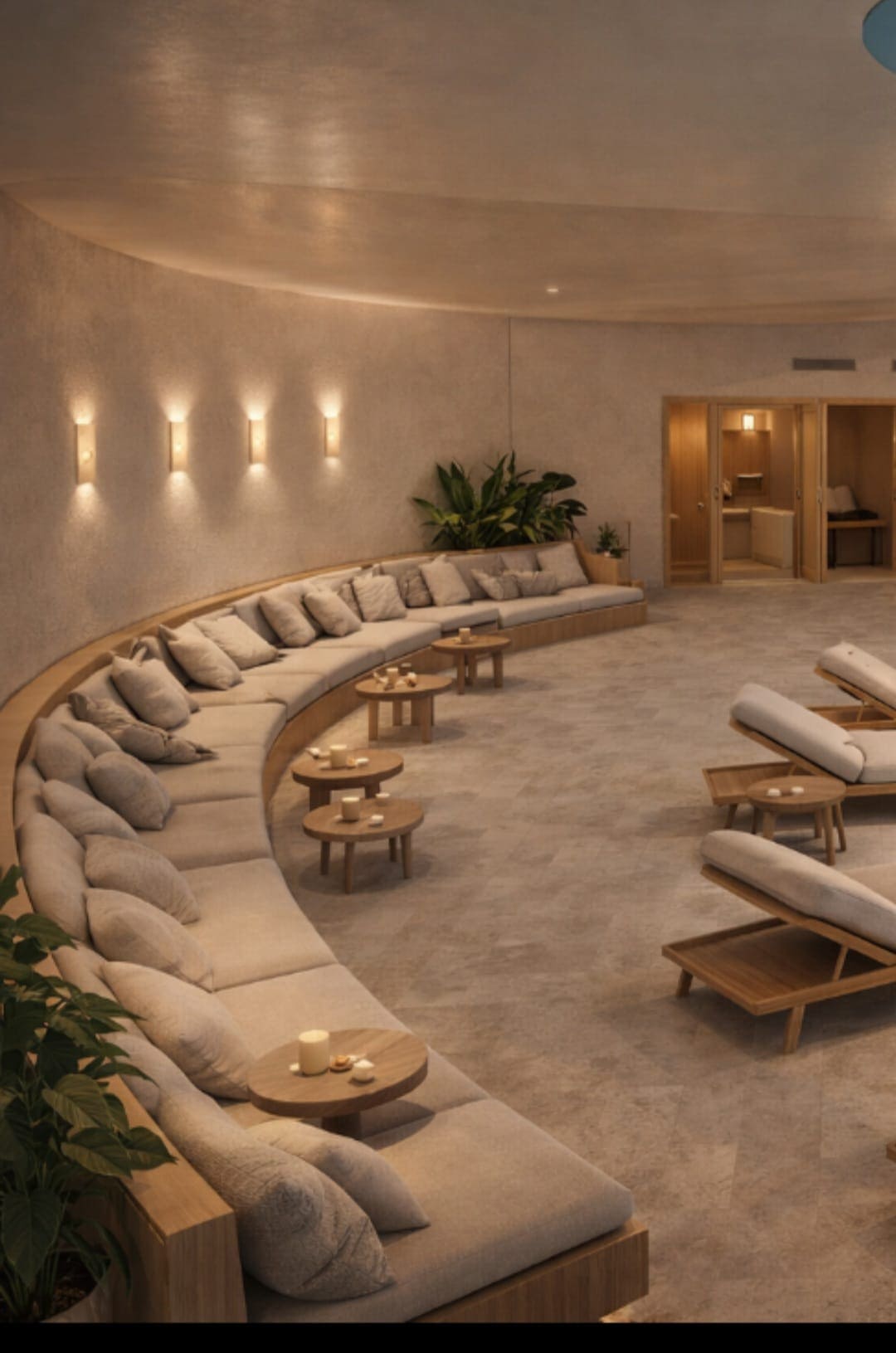 Parkfit Spa iç mekan